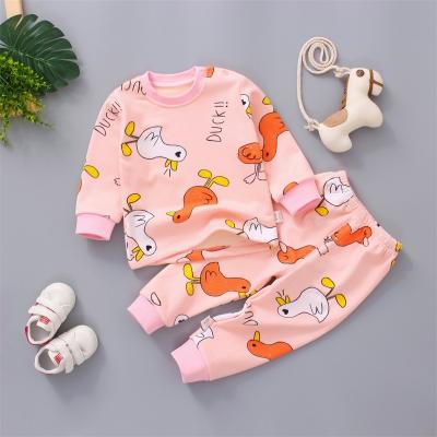 China High Quality Casual Cartoon Romper Long Sleeve Baby Jumpsuit 100% Organic Cotton Baby Clothes Romper for sale