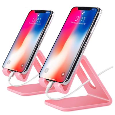 China FREE SAMPLE Universal Portable Desktop Cell Phone Plastic Holder for Home, Factory Price Haiyuan for sale