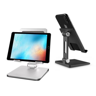 China FREE SAMPLE Foldable Adjustable Angle Tablet Android Metal Stand For iPad Phone Player Stand for sale