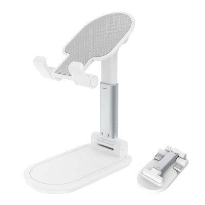 China FREE SAMPLE Universal ABS Plastic Mobile Stand Metal Phone Stand Foldable Desktop Support iPhone iPad for sale