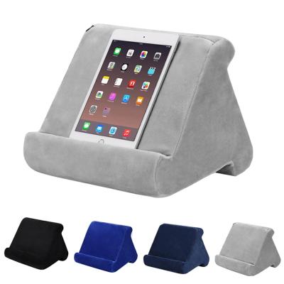 China PORTABLE Universal Soft Cushion Tablet Pillow Holder Microfiber Kids Newly Book Holder Tablet Holder Pillow Cushion For iPad for sale