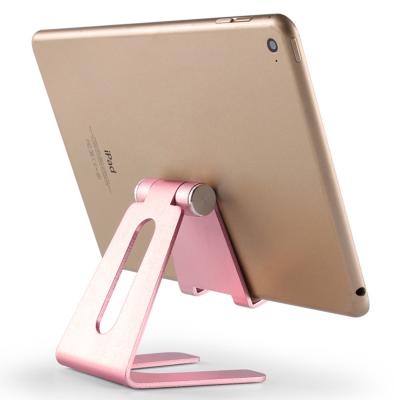 China Aluminum Alloy Flexible Metal Tablet and Smartphone Holder Adjastable Stand for Desktop with Multiple Angle Viewing for sale