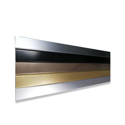 China Modern China Factory Customized Impact Resistant Led Aluminum Skirting Boards Wall Skirting Board Protectors Metal For Wall for sale