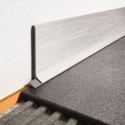 China Skirting Board For Home Manufacturer Easy Process Curved Skirting Board 100mm Pvc Flooring Skirting Board for sale