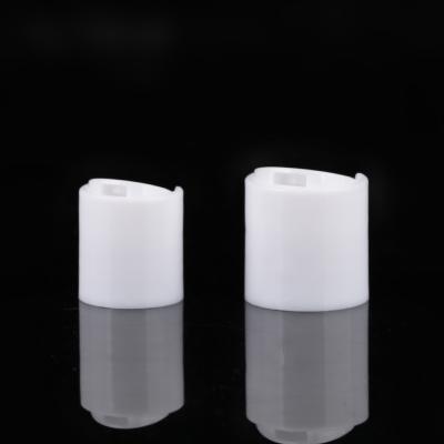 China Non Hot Sale Plastic Cap 20/410 Spill Caps White Color Disc Top OEM Shampoo Cap for sale