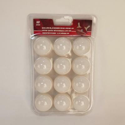 China Balls 2.7g/40mm Three Star ABS Material Seamless Table Tennis Table Tennis Balls for sale