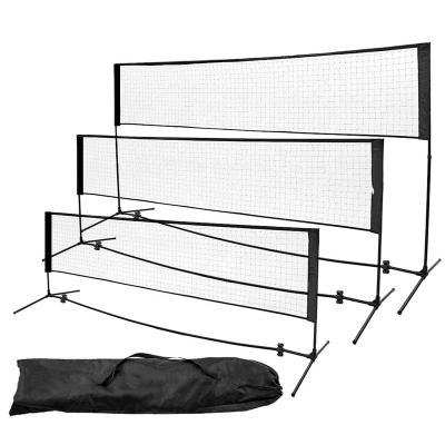 China Outdoor portable and easy installation tennis net badminton net training rack with cheap price and high quality for sale