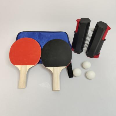 China High quality professional poplar wood table tennis rackets, stiga table tennis racket with logo printing for sale for sale