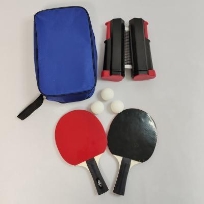 China Poplar wood customized logo best quality table tennis racket, professional table tennis racket case for wholesale for sale