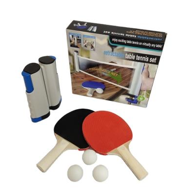 China Wholesale high quality professional poplar wood products ping pong racket for sale