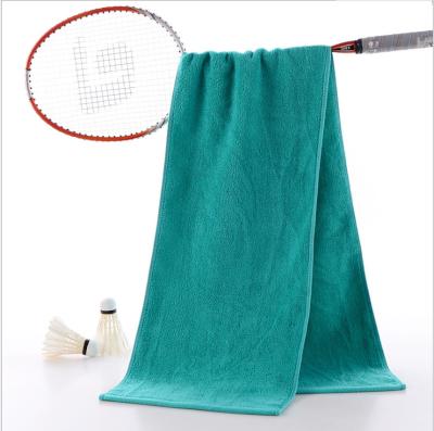 China 100%cotton Gym Towel Sustainable Luxurious Absorbent Fitness Towel Custom Sport Towel With Custom Logo for sale