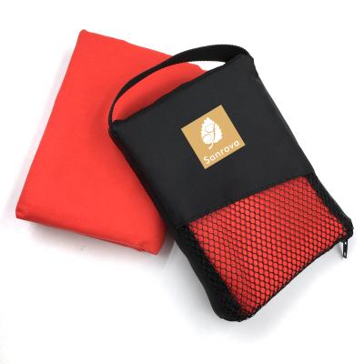 China Wholesale Viable Microfiber And Quick Dry Mesh Bag Sport Towel Gym Towel Soft Light Sweat Sports Towel for sale