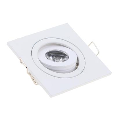 China Embeded Amazon Bad Review Does Not Fit Dimmable 3W Indoor Led Downlight Adjustable Led Lamp Recessed Ceiling Light for sale