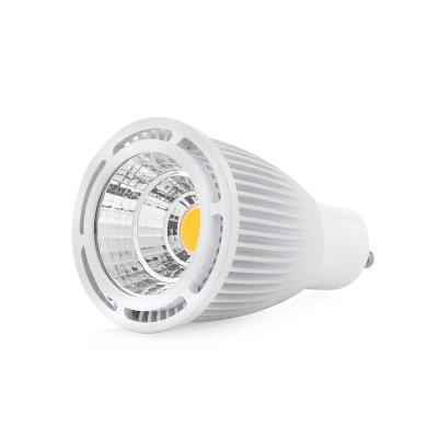 China Hotel High Quality Aluminum Housing 3/5/7watt Led Spot Light Dimmable Halogen GU10 COB Small Spot Bulb for sale