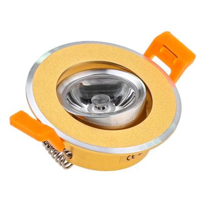 China Commercial Lighting Round 3W Embeded Anti Glare Led Downlight With 50mm Cut Dimmable Ceiling Included Led Downlight for sale