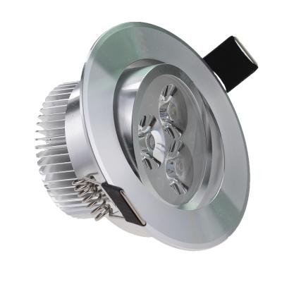 China Embeded Aluminum 3W 6W 9W Downlight Without Plaster Ceiling Around Narrow Beam Angle Led Spotlight Led Downlight With 65mm Cut Out for sale