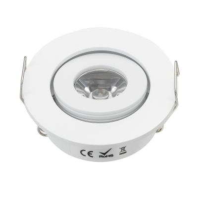 China High Quality Embeded 3W Recessed Dimmable Led Downlights DC12V Adjustable Led Ceiling Lamp 4000K With 41mm Cutout for sale