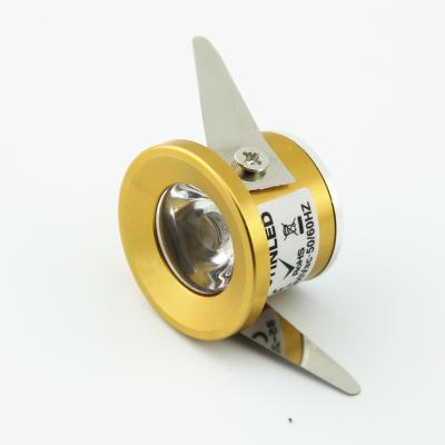 China High Quality Embeded Cutout 25mm Series Recessed 1W Led Light Downlight For Showcase for sale