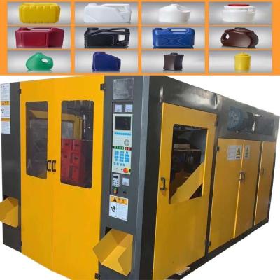 China Hdpe-Flaschen-Einfach-Doppelstation-Extrusions-Blasformmaschine zu verkaufen