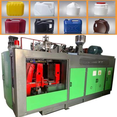 China 25L automatische extrusie-blaasgietmachine voor HDPE PP-plastic stretch blaasgietmachine Te koop