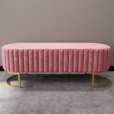 China Creative Living Room Sofa Long Bench (The Other) Adjustable Home Change Stool Shoe Bench Bedroom Furniture for sale