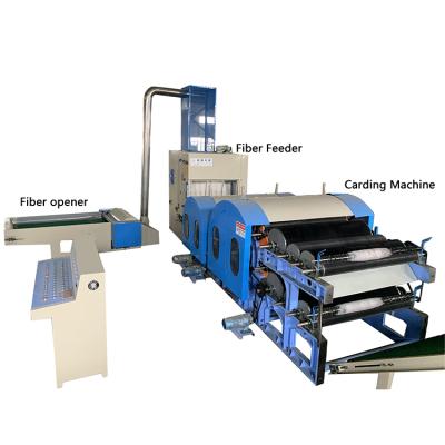 China Other Polyester Fiber Non Woven Fabric Carding Machine For Quilt for sale