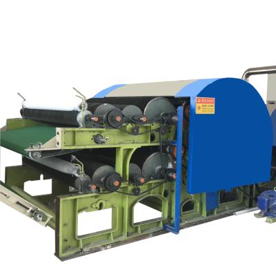 China High speed double cylinder nonwoven single doffer polyester staple fiber plant carding machine for sale