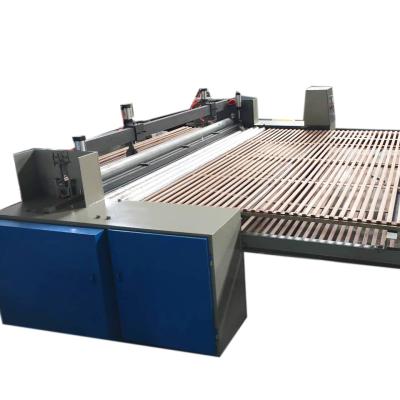 China Automatic High Speed ​​Nonwoven Cutting And Rolling Machine Of Factory Polyester Staple Fiber for sale