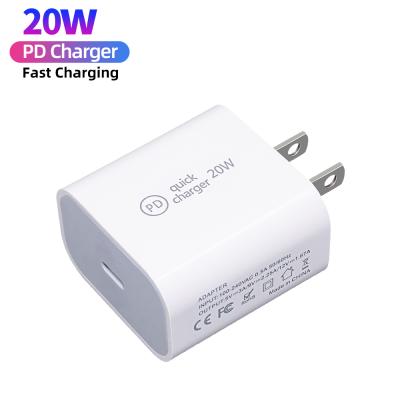 China 18W Port 18W PD USB-C PD 20W USB-C Type USB C Wall Mobile Cell Phone Mobile Phone Cargadores de C Charger for sale