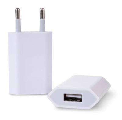 China 2019 EU Cell Phone Charger Single Port USB Charging Mobile Phone 5V 500mA Charging Power Travel Adapter For iPhone For Samsung for sale