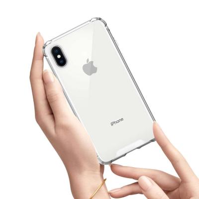 China PC+ TPU Crystal Clear Case For iPhone XS Max , Clear Phone Case For iPhone XS Max for sale