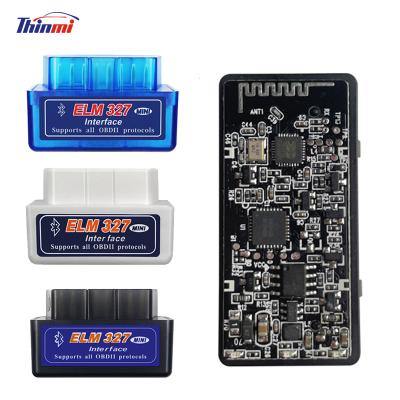 China All Vehicle Chip FKCYM438 OBD2 Code Reader ELM 327 1.5 OBD Mini ELM327 V1.5 ELM 327 V1.5 Car Diagnostic Tool Scanner Protocol All Same As Chip 25K80 for sale