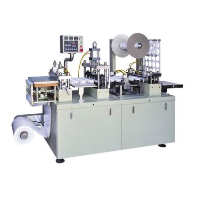 China Plastic Forming Machine Cup Lid Making Machine PS/PE/PVC Plastic 0.2cbm/min 0.4-0.7mpa 650kg, 650kg 30-120mm Automatic 380/200V, NC 50HZ; ZHE 540mm Ruida for sale