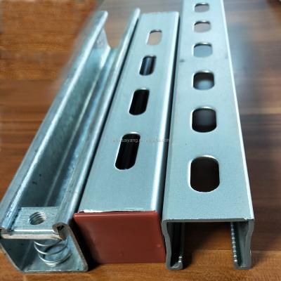 China Hot Dipped Galvanized Construction U Bolt Beam Clamp For Support Strut Channel for sale