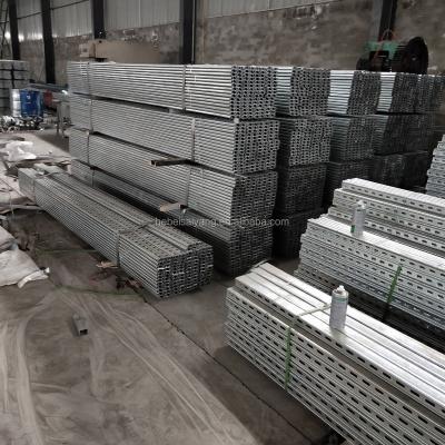 China Solar Powered Support Galvanized Metal Strut Truss Channel 41*41 / 41*21 / 41*82 Singapore for sale