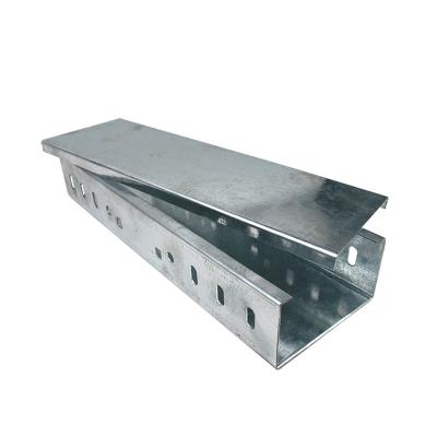 China Best Selling Steel Metal Cable Electrical Trunking With Cover Price List for sale