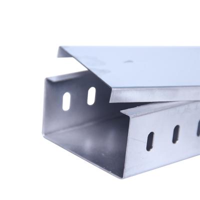 China Cable Management Galvanized Colored Electrical Cable Trunking Tray Cable Management In Wiring Ducts for sale