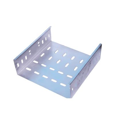 China Steel Ventilated Or Perforated Steel Tray Cable Support Cable Tray for sale