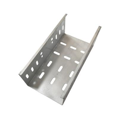 China Hot Sale Outdoor Cable Tray Stainless Steel Cable Tray Galvanized Perforated Cable Tray Factory for sale