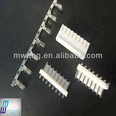 China PCB VH 3.96mm Pitch 3 Pin Wire Male Female Connector for sale