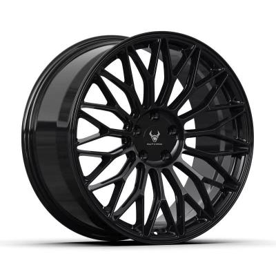 China Passanger Car Black Design 20 Inch 5x114.3 Best Monoblock Forged Wheel OEM/ODM Custom Forged Aluminum Alloy Car Wheels Rims for sale