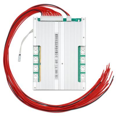 China Voltage Balance Bisida 24S 86V BMS 100A/150A/200A/250A Battery Protection Board with Temperature and Voltage Equalization for LI-ION Battery for sale