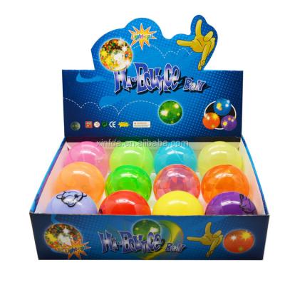 China 2022 Inflatable Toy 2022 Wholesales TPU Plastic Air High Bouncing Toy Ball for sale