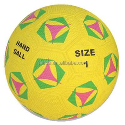 China High Quality Natural Rubber Custom High Rebound Rubber Handball for sale