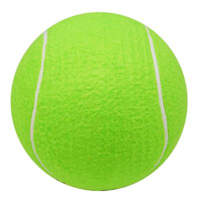 China Cheap Life Sizes Different Color Inflatable Felt Tennis Ball 6