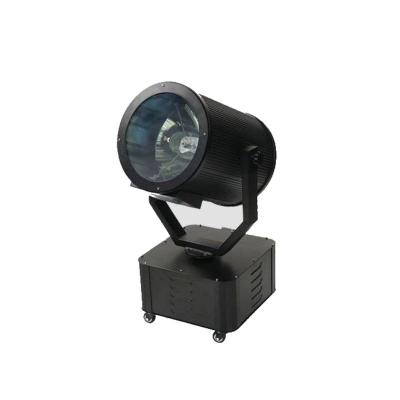 China Portable and anti-falling Moving head searchlight Tower Top Security sky searchlight 2000W night searchlight for sale for sale