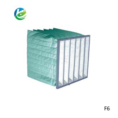 China Wholesale Building Material Stores Air Filter Media Manufacturer Supply F5-F9 Pocket Dust Bag Filter Media for sale