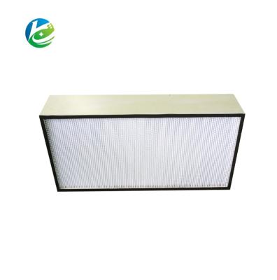 China Building Material Stores Selling Best With Aluminum Separators H13 H14 Deep Pleat HEPA Filter For HVAC Air Condition System for sale