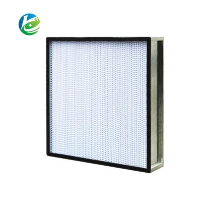 China Building Material Shops Low Cost With Aluminum Separators H13 H14 Deep Pleat HEPA Filter For HVAC Air Condition System for sale