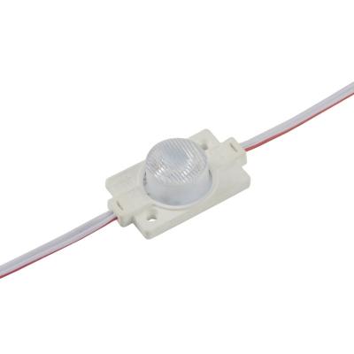 China EMC3030 3030 1leds White Light Source 12V White Light Side Emitting LED Injection Lens Led Module for sale